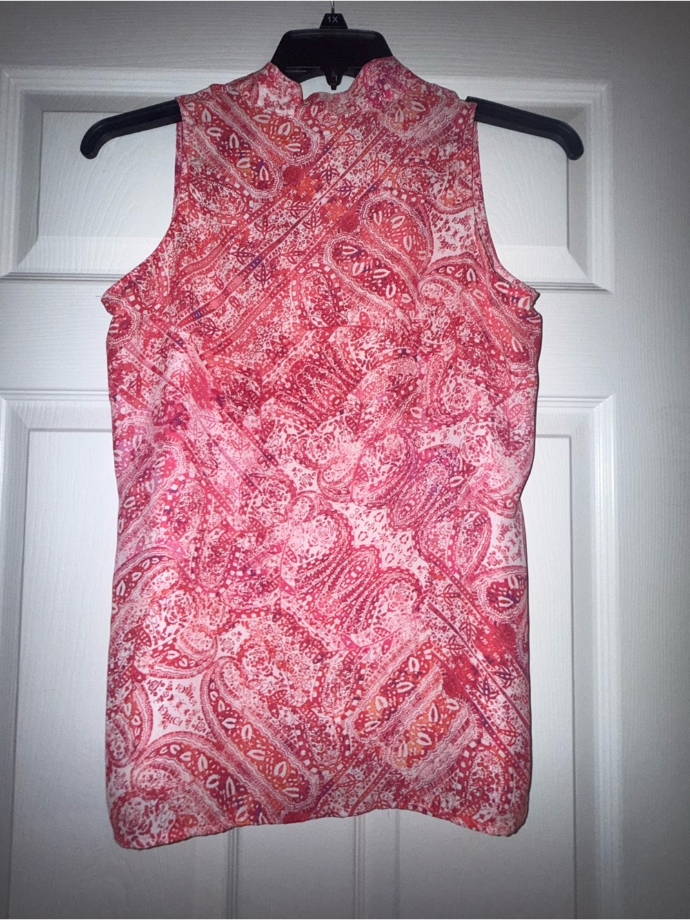 Violet and Claire Pink & White Blouse – Feminine Top | Size M